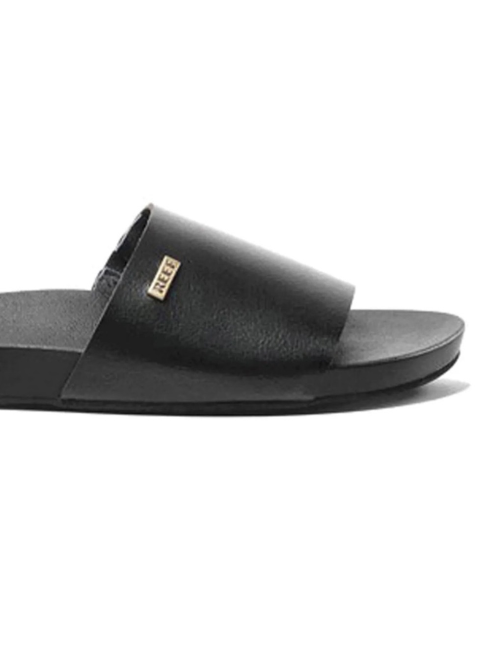 Reef Black Cushion Scout Slides Sandal Minimalist Comfy Coastal Euro Summer 8 - Picture 2 of 12